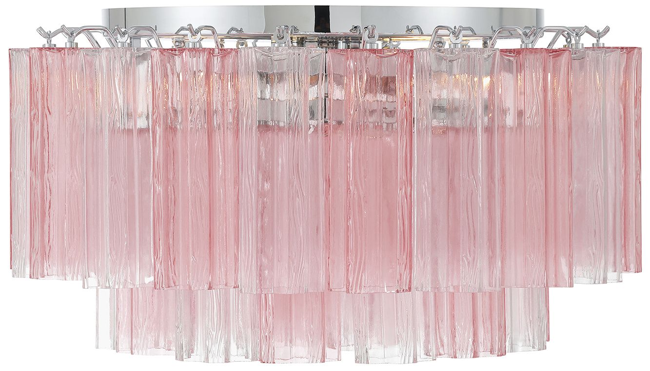 Image 3 Addis 7 Light Polished Chrome Flush Mount more views