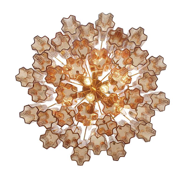 Image 5 Addis 9 Light Aged Brass Chandelier more views
