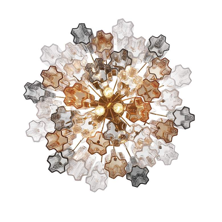 Image 5 Addis 9 Light Aged Brass Chandelier more views