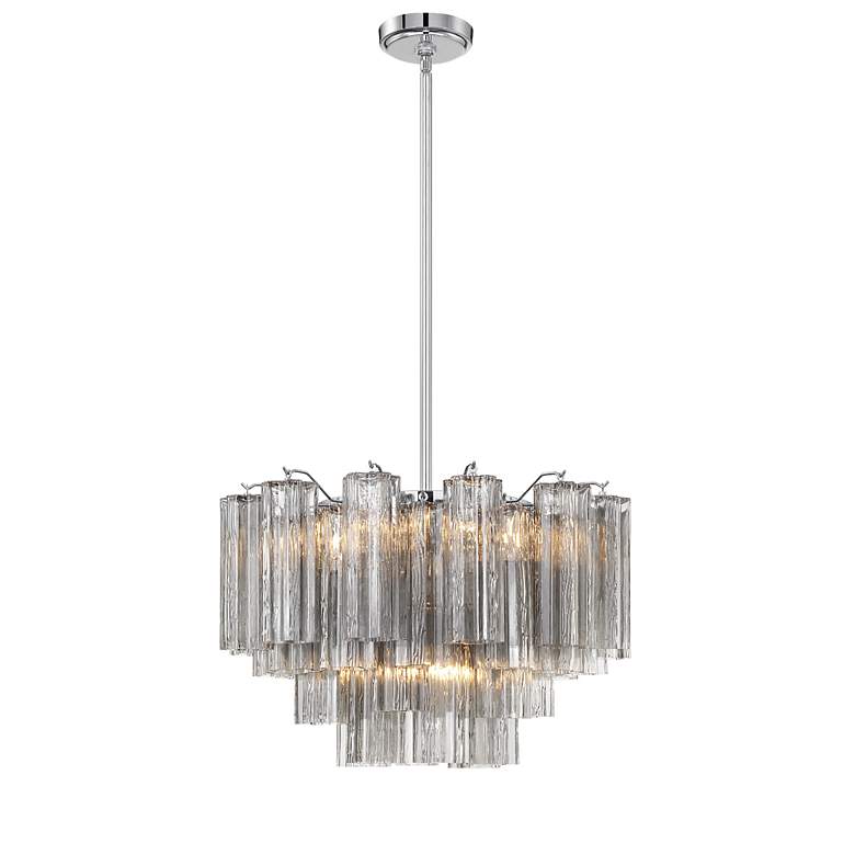 Image 3 Addis 9 Light Polished Chrome Chandelier more views