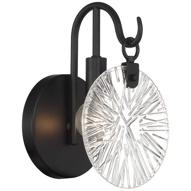Image 4 Addison 1-Light Bathroom Vanity Light in Matte Black more views