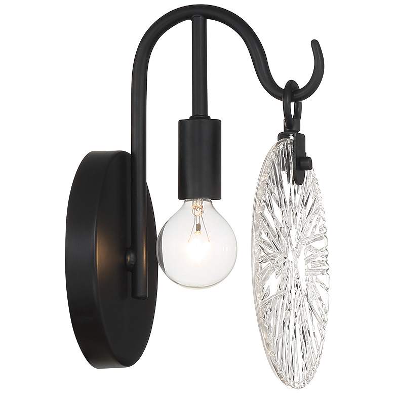 Image 5 Addison 1-Light Bathroom Vanity Light in Matte Black more views