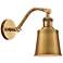 Addison 11 1/2" High Satin Gold LED Wall Sconce