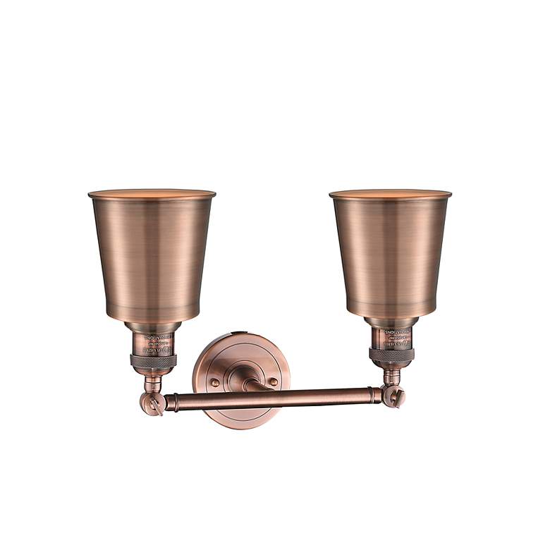 Image 2 Addison 16" 2-Light Antique Copper Bath Light more views