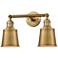 Addison 16" 2-Light Brushed Brass Bath Light