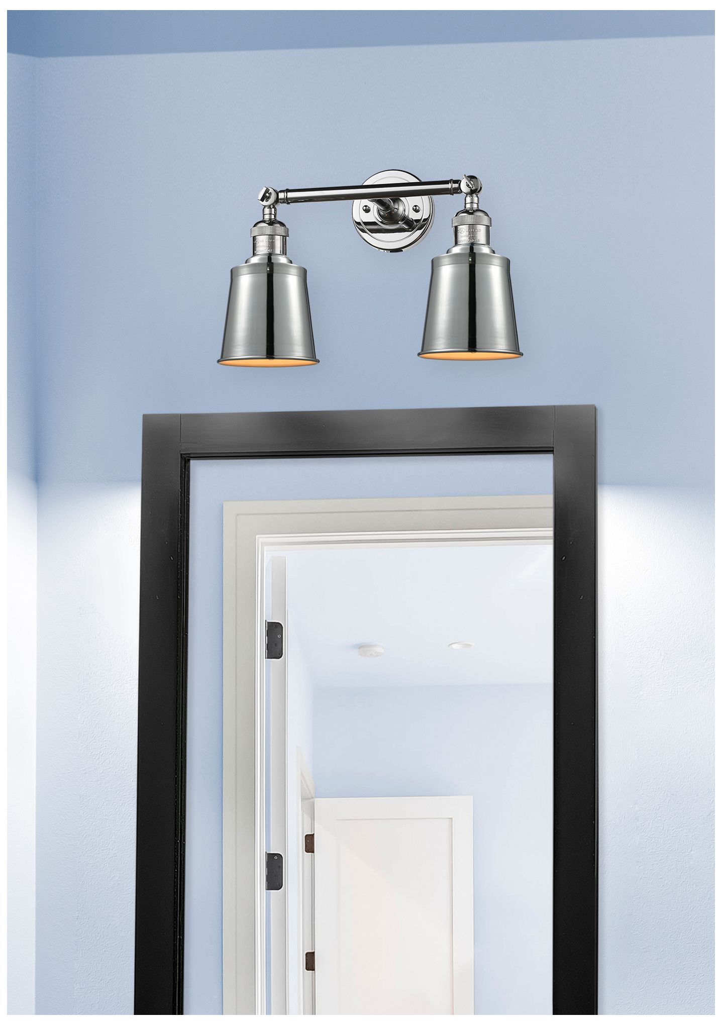 Image 5 Addison 16" 2-Light Polished Chrome Bath Light more views