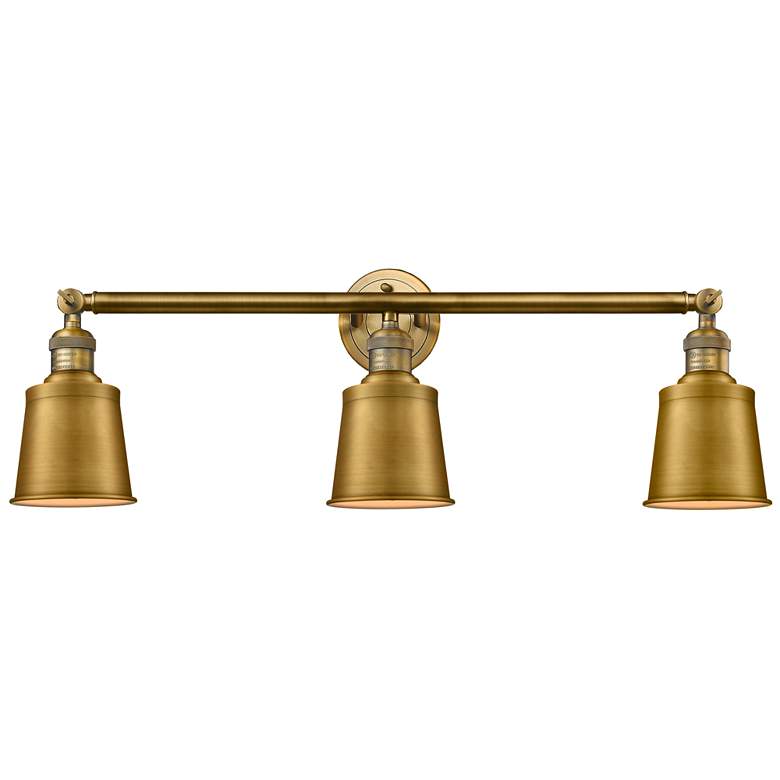 Image 1 Addison 3 Light 32" LED Bath Light - Brushed Brass - Brushed Brass Sha