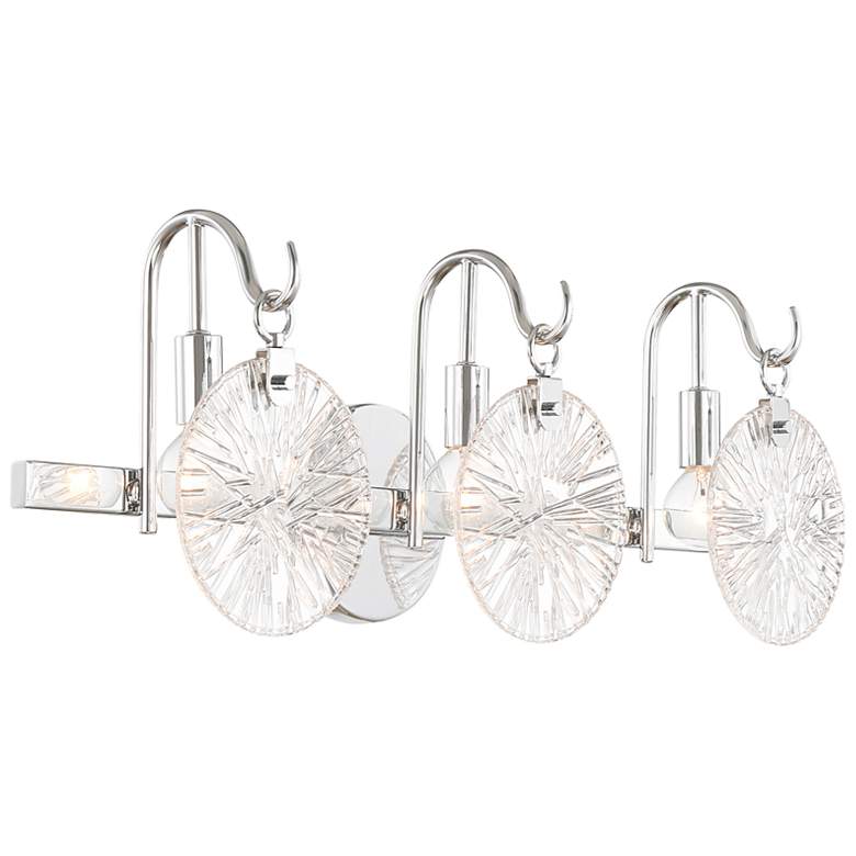 Image 4 Addison 3-Light Bathroom Vanity Light in Polished Chrome more views