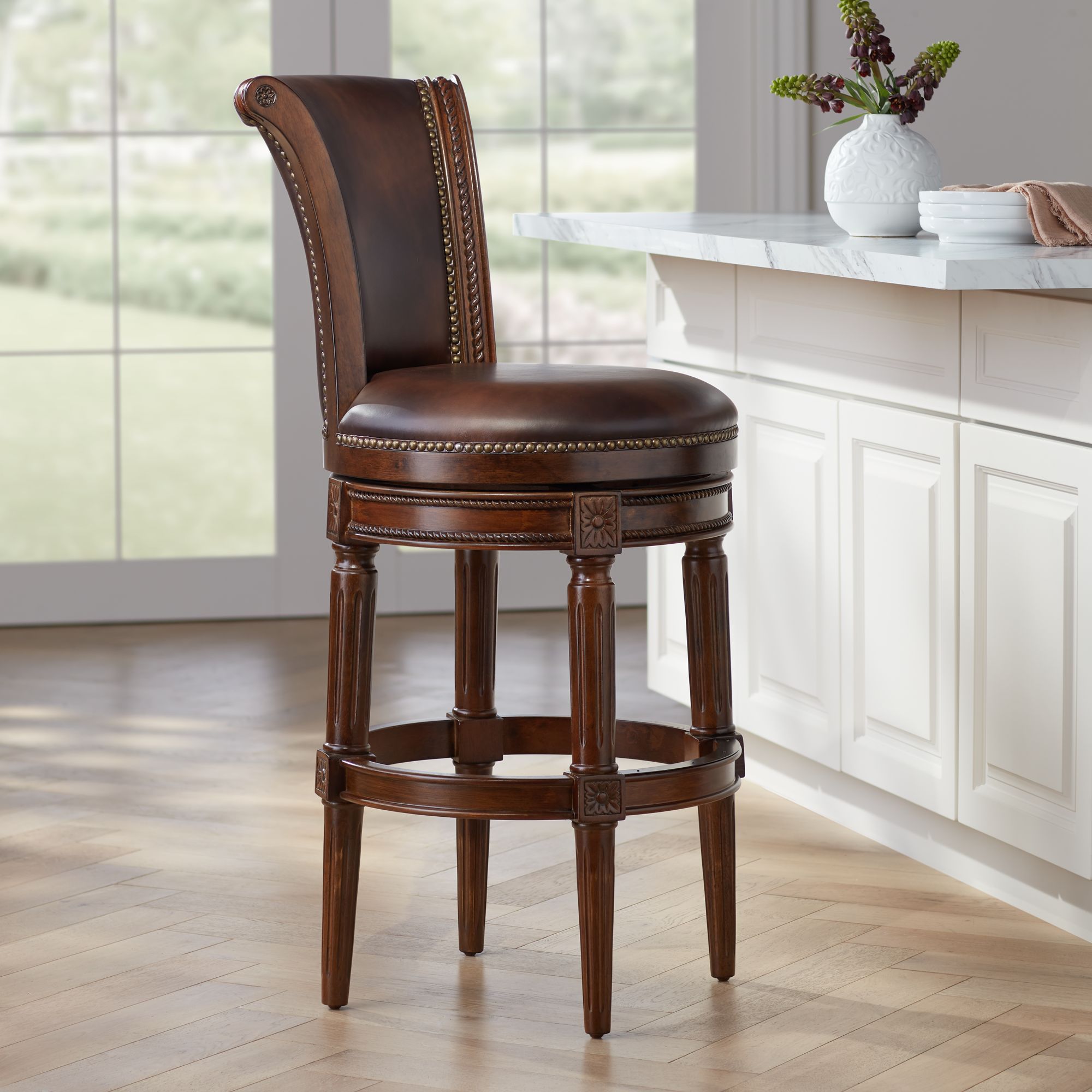 Traditional deals bar stools