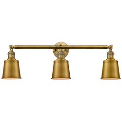 Addison 32" 3-Light Brushed Brass Bath Light