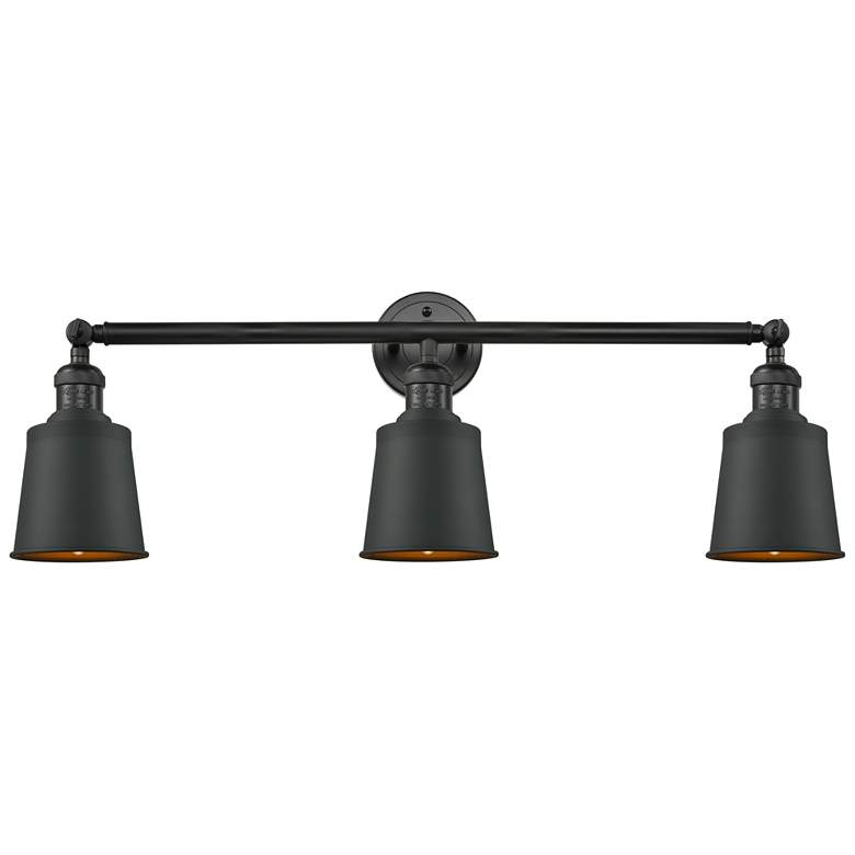 Image 1 Addison 32" 3-Light Matte Black Bath Light