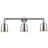 Addison 32" Wide Polished Chrome 3-Light Vanity Bath Light