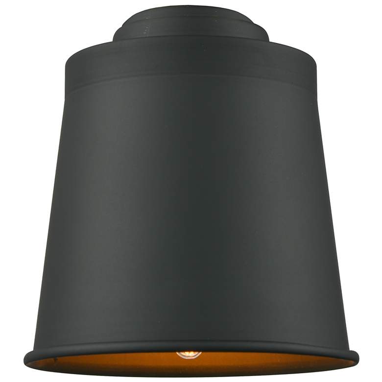 Image 3 Addison 5" Matte Black Sconce more views
