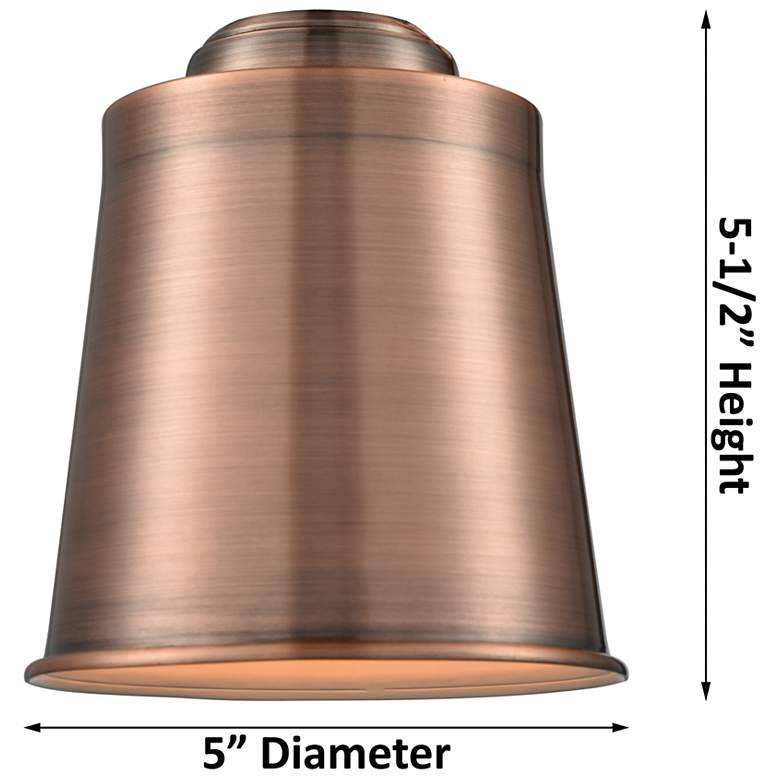 Image 4 Addison 5" Matte Black Sconce more views