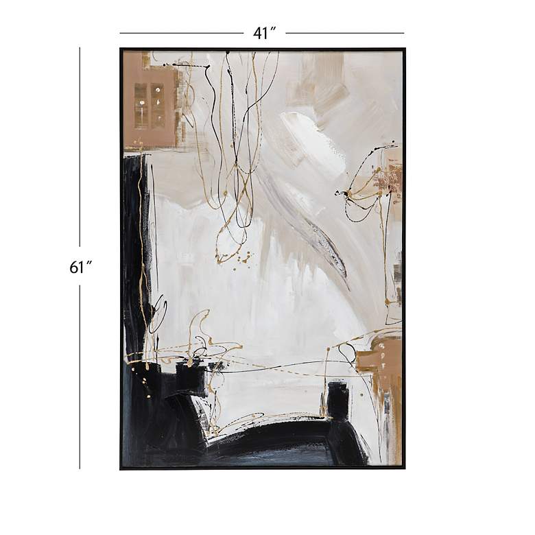 Image 4 Additions Brown Canvas Wall Art more views