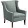 Addy Ambrose Steel Wingback Armchair
