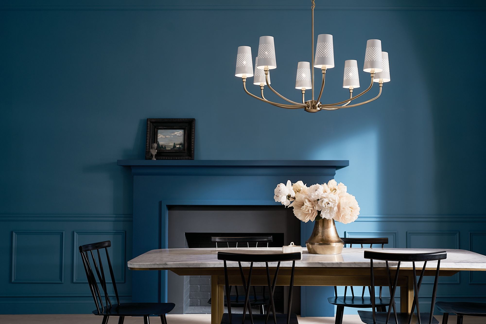 Image 5 Adeena 36.5 Inch 8 Light Chandelier more views