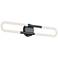 Adel 24" Wide Black LED Vanity Light