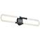 Adel 36" Wide Black LED Vanity Light