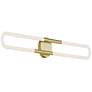 1_Adel 36" Wide Light Antique Brass LED Vanity Light
