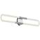 Adel 36" Wide Satin Nickel LED Vanity Light