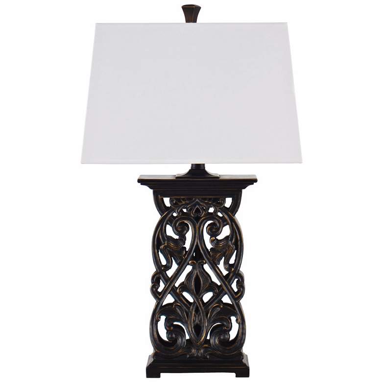 Image 1 Adel Bronze and Gold Table Lamp
