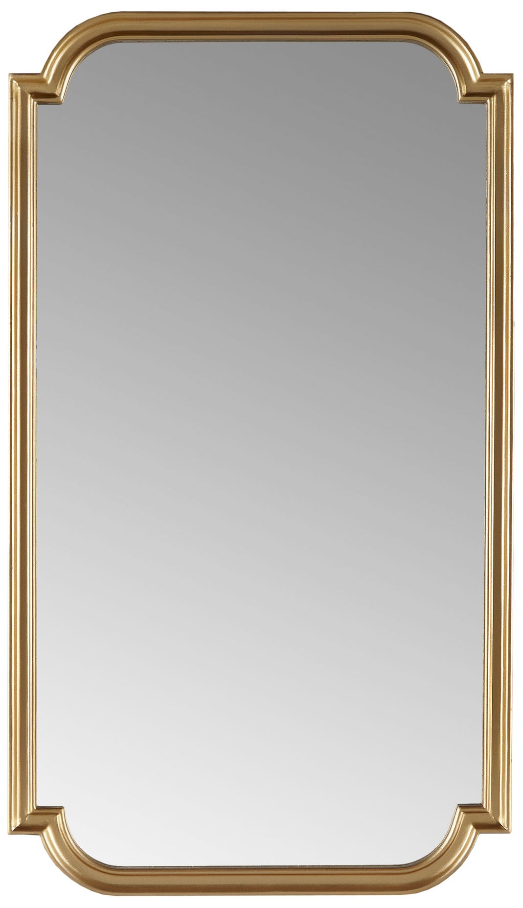 Image 3 Adelaide Metallic Gold 21 1/4" x 38" Rectangular Wall Mirror