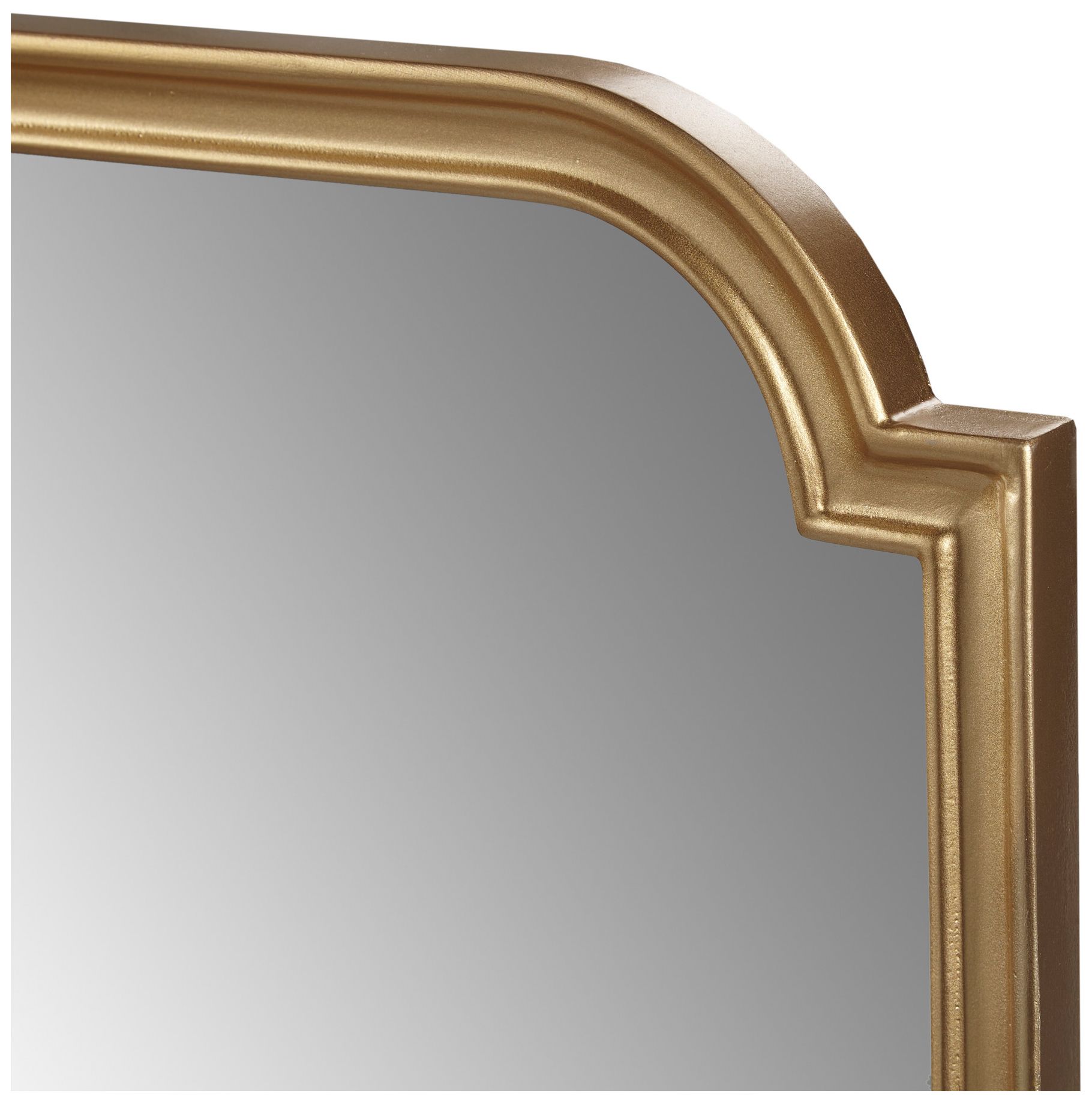 Image 5 Adelaide Metallic Gold 21 1/4" x 38" Rectangular Wall Mirror more views