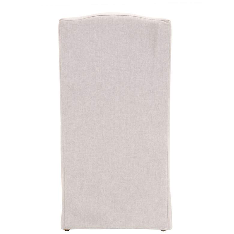 Image 5 Adele Outdoor Slipcover Dining Chair, Performance Blanca, Gray Teak more views