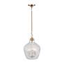 7_Adeline 3-Light Pendant in Modern Brushed Gold with Clear Glass more views