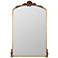 Adeline Antique Gold 26" x 38 3/4" Ornate Wall Mirror