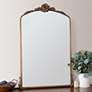 1_Adeline Antique Gold 26" x 38 3/4" Ornate Wall Mirror