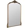 5_Adeline Antique Gold 26" x 38 3/4" Ornate Wall Mirror more views