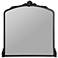 Adeline Bronze 37 3/4" x 39" Ornate Wall Mirror