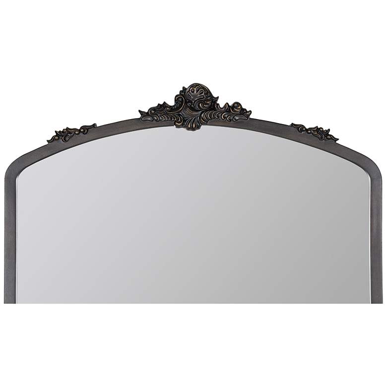 Image 4 Adeline Bronze 37 3/4" x 39" Ornate Wall Mirror more views