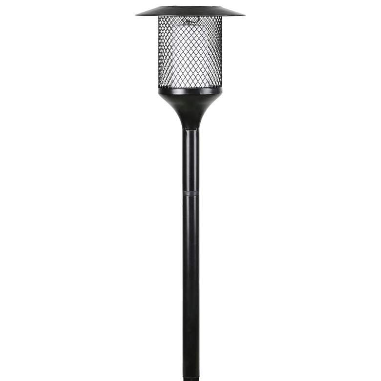 Image 1 Adelphia 32" High Solar LED High Lumen Mesh Torch Path Light