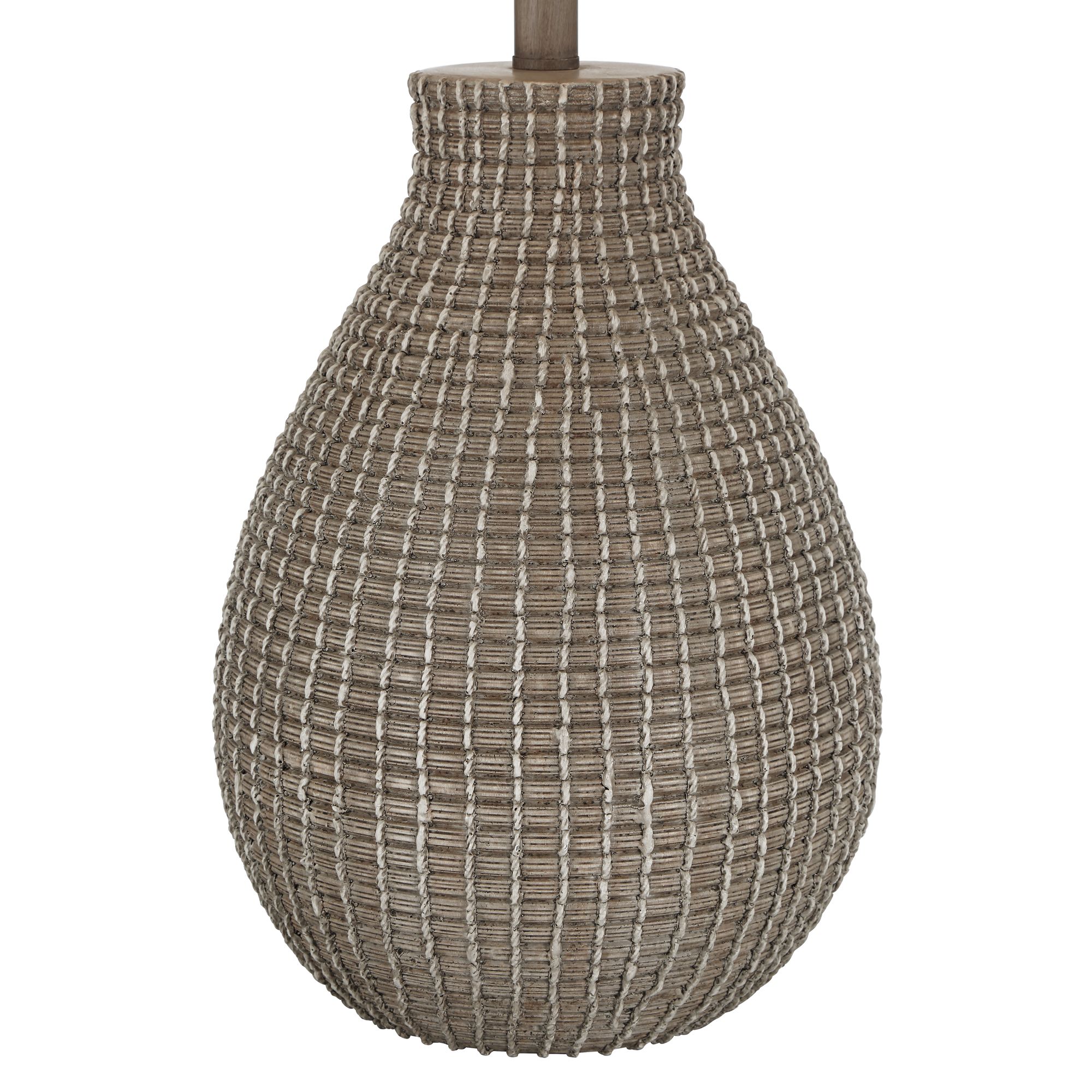 Image 7 Adelyn 28" High Natural Beige Gourd Table Lamp more views