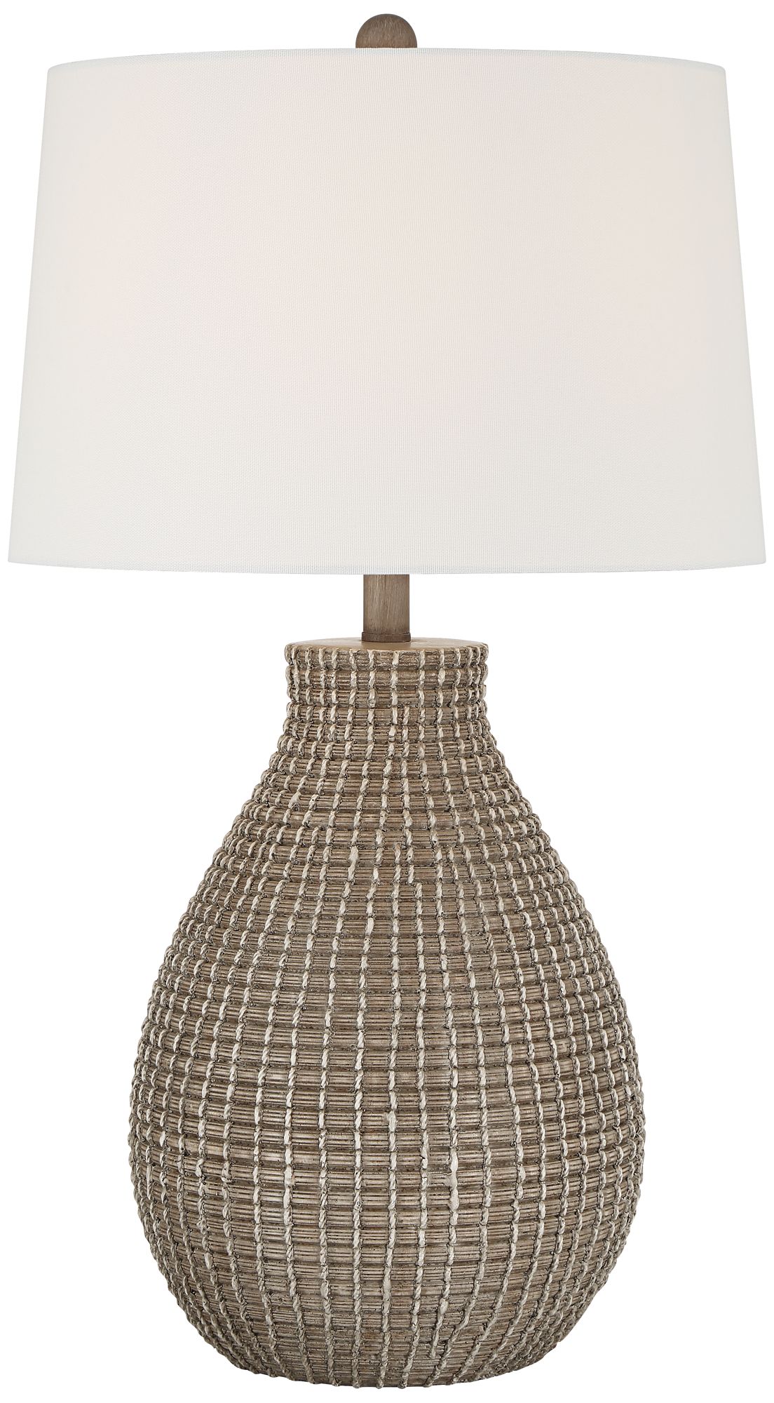 Image 2 Adelyn 28" High Natural Beige Gourd Table Lamp with Dimmer
