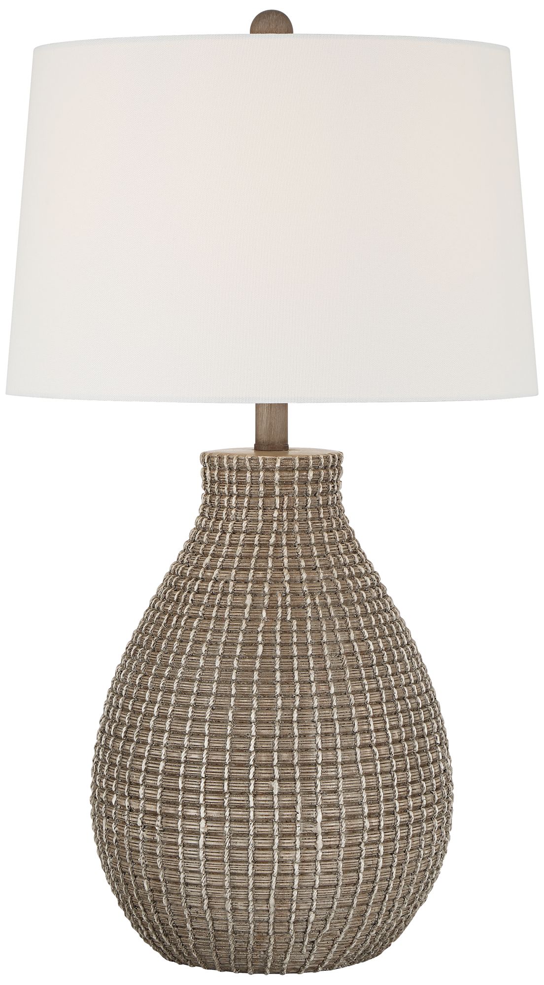 Image 2 Adelyn 28" High Natural Beige Gourd Table Lamp