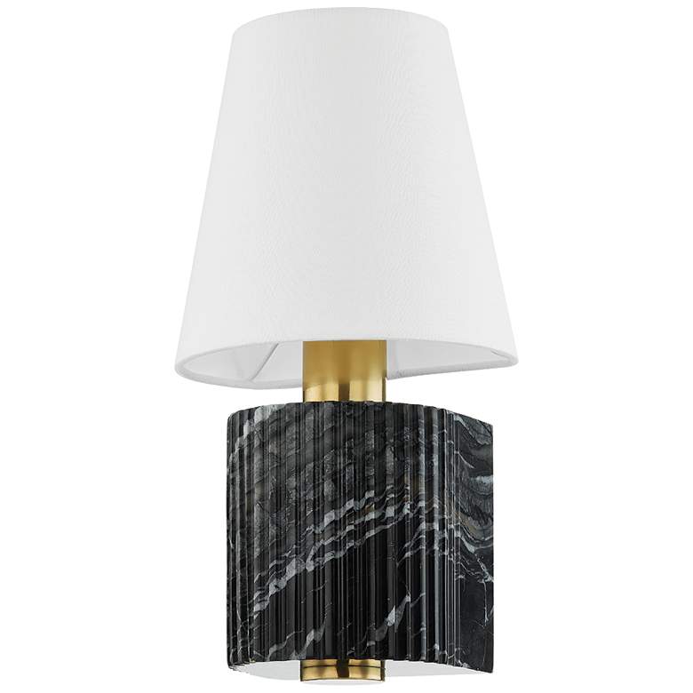 Image 1 Aden Vintage Brass 1 Light Sconce