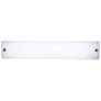 Adena 24 1/2" Wide Frosted White Bath Bar