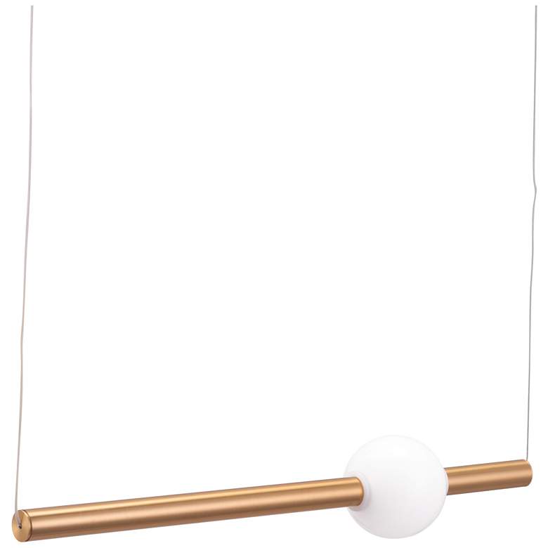 Image 1 Adeo Ceiling Lamp Brass