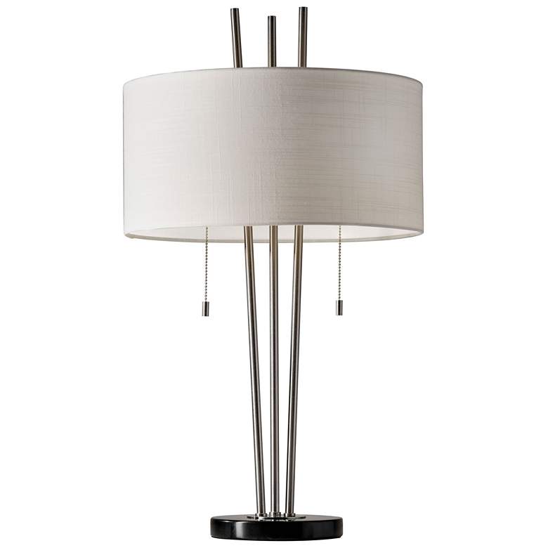 Image 1 Adesso Anderson 28" High Modern Pull Chain Table Lamp
