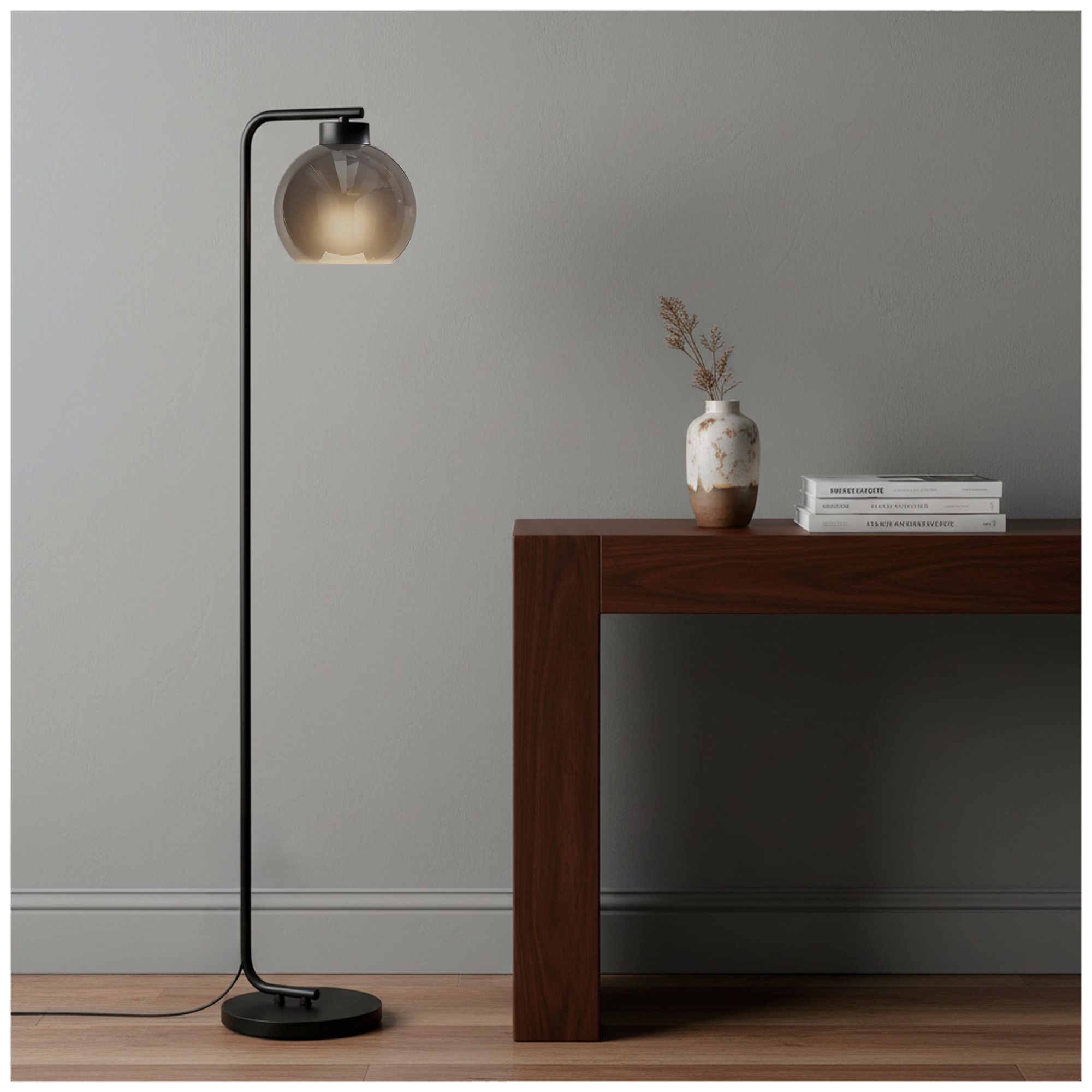 Thumbnail4 of Adesso Atticus Floor Lamp - Black more views