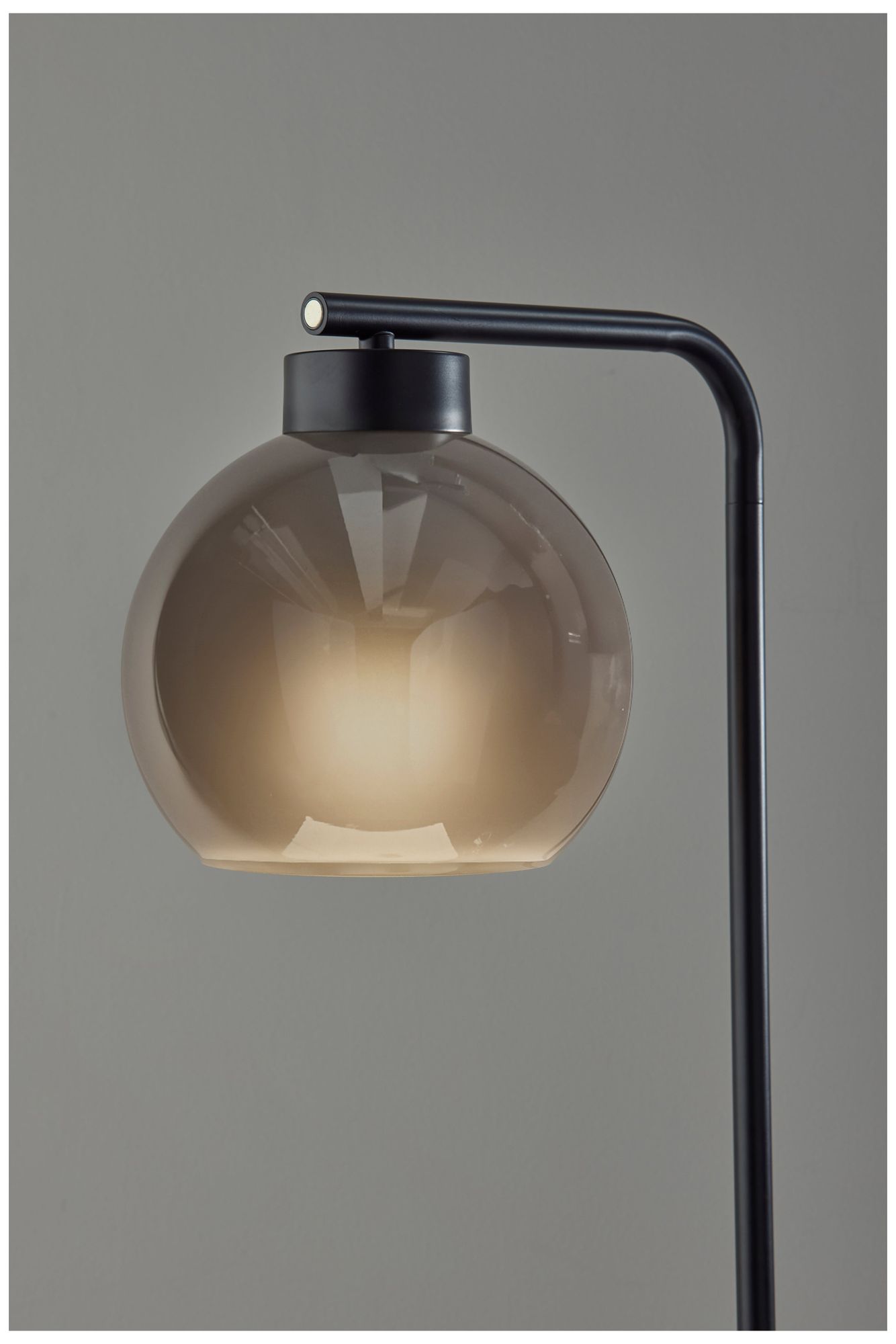 Adesso Atticus Floor Lamp - Black