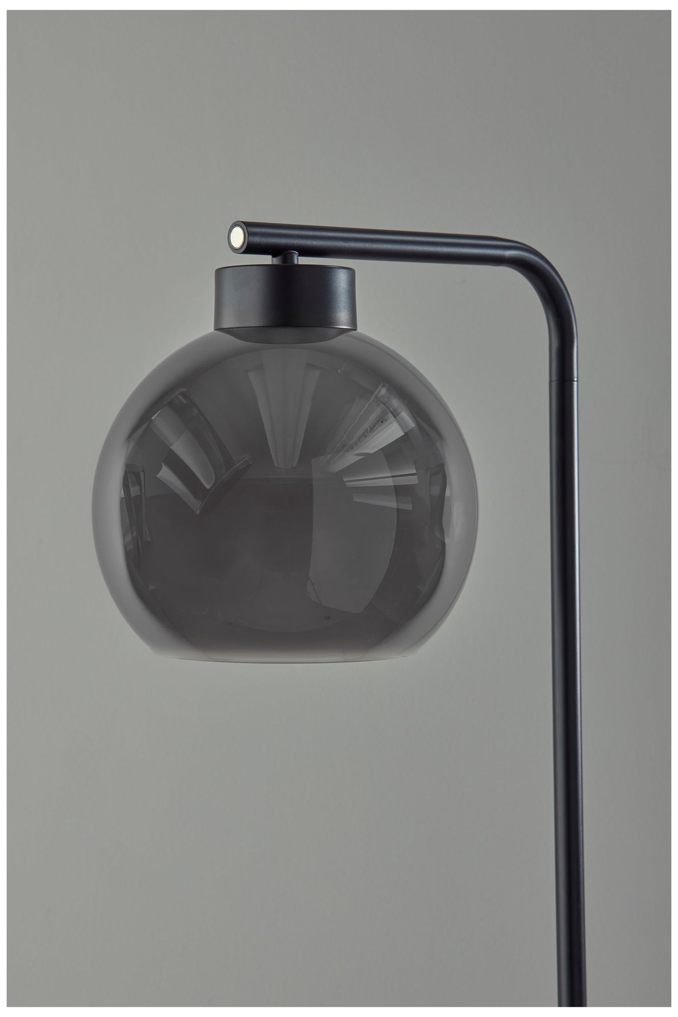 Adesso Atticus Floor Lamp - Black