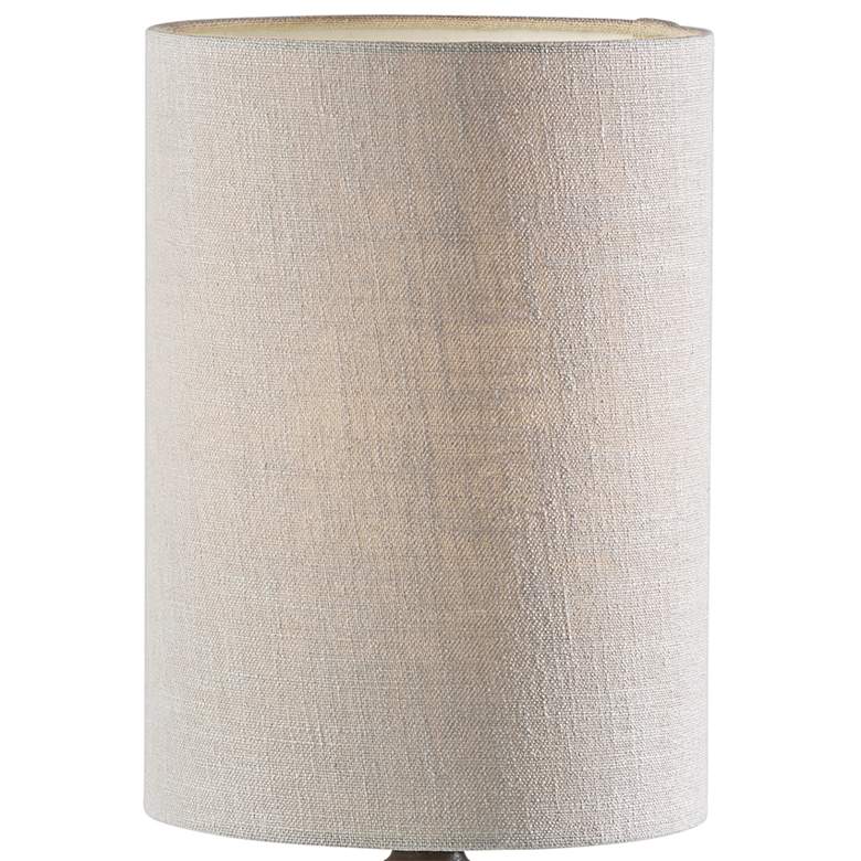 Image 2 Adesso Beatrice 22 1/2" Matte Black Modern Accent Table Lamp more views