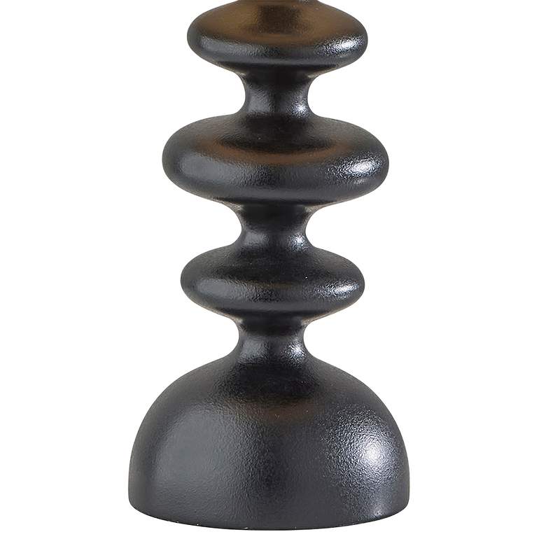 Image 3 Adesso Beatrice 22 1/2" Matte Black Modern Accent Table Lamp more views