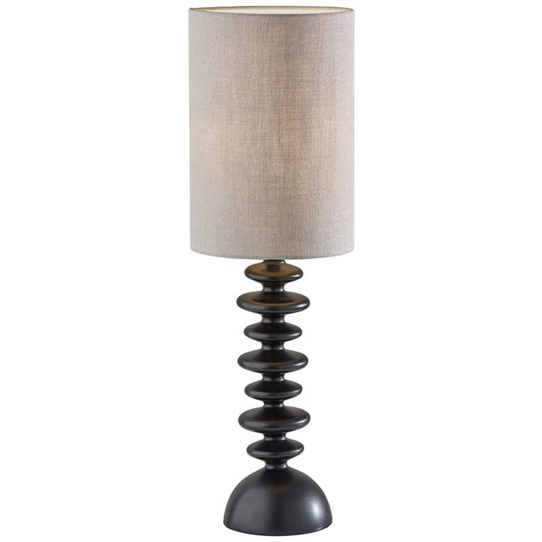 Image 1 Adesso Beatrice 28 1/2" High Modern Matte Black Table Lamp