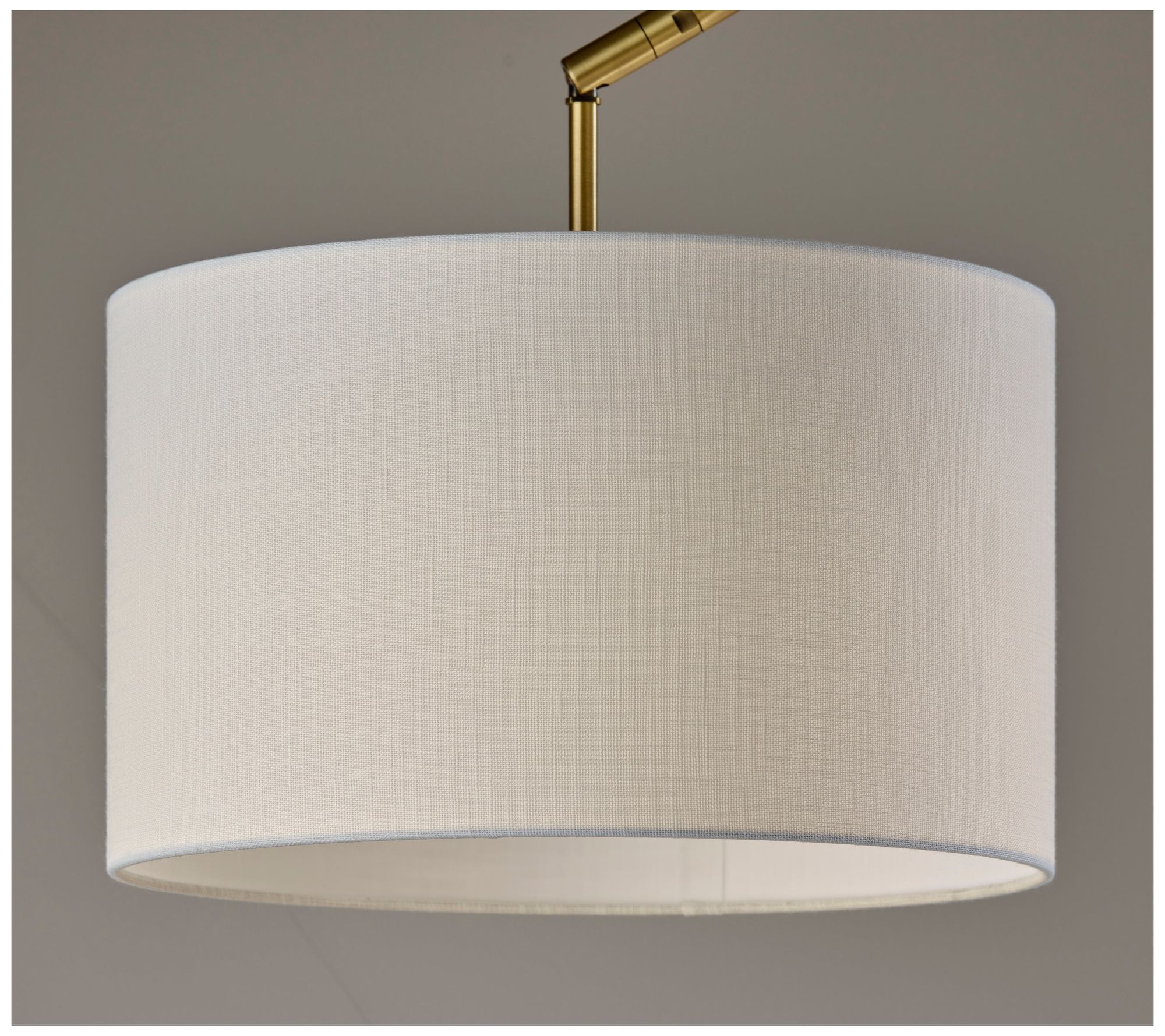 Adesso Chrystie Arc Lamp - Antique Brass